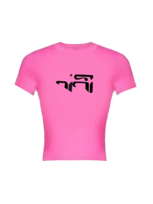 REYNA BABY TEE PINK